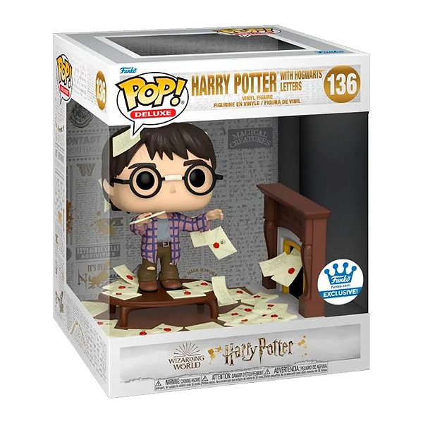 Funko Pop! Filme Harry Potter With Hogwarts Letters 136 Exclusivo